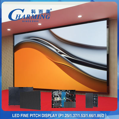 صفحه نمایش دیواری ویدئویی با صفحه نمایش LED ثابت HD P2.5 مغناطیسی Fine Pitch